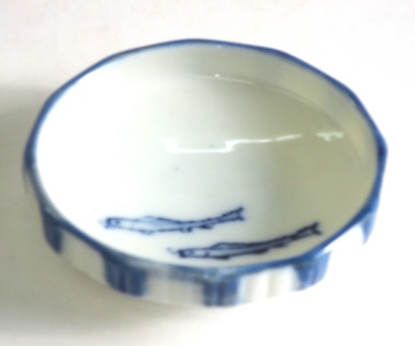 昭和レトロ あゆ豆皿【通販/鮎/さかな/魚/食器/小皿】山口陶器店