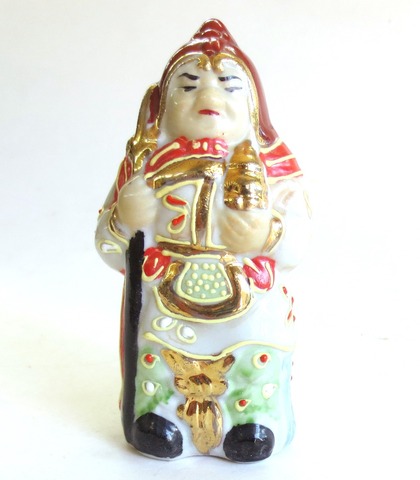 九谷焼 3号毘沙門天 盛 高さ9センチ【学業成就/受験/特価/通販/金運