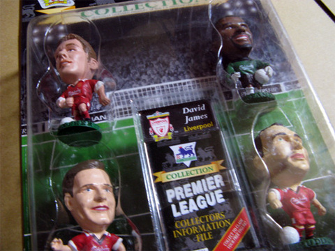 コリンシアン リバプール4体セット フィギュア ＜ OKAフットボール