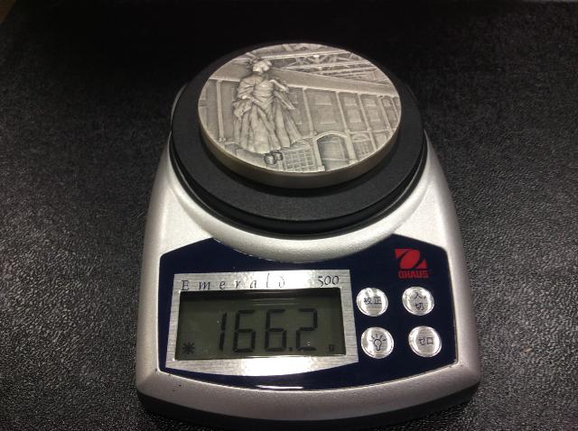 国宝章牌 富岡製糸場 純銀メダル 166,2g 高く 記念メダル 買取 千葉県