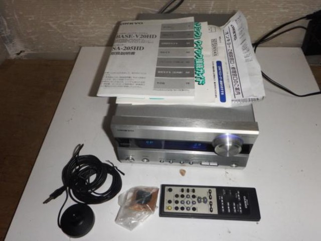 ONKYO SA-205HD AV AMPLIFIER AVセンターアンプ （ アンプ）の買取価格