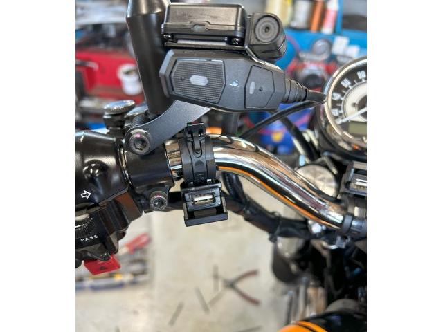 W800 ドライブレコーダー取付け USB電源取付け 神戸市西区