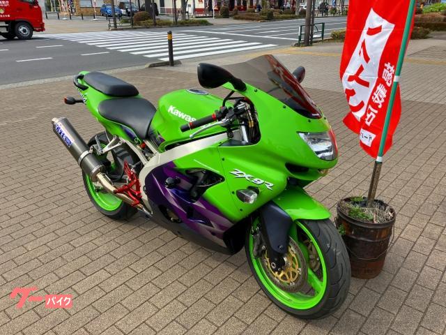 カワサキ Ninja ZX－9R 逆車 1999年式 OVERマフラー