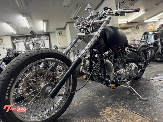 ヤマハ ドラッグスター400 ストレッチタンク トリプルツリー