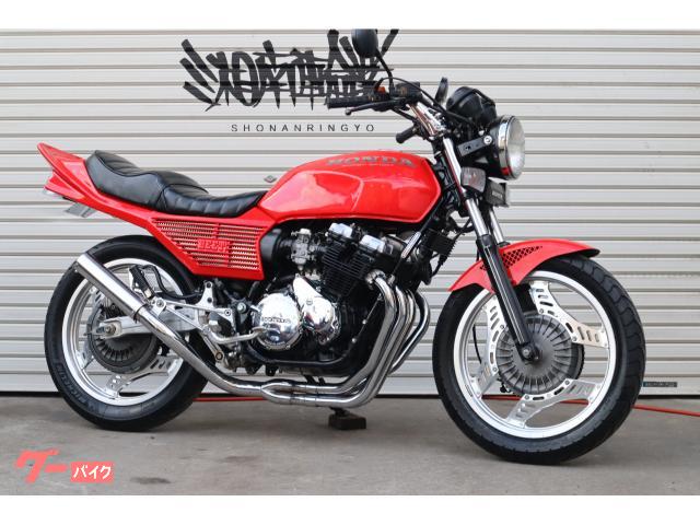 ホンダ CBX400F ソリッド赤カラー 3年車検付き アルフィン