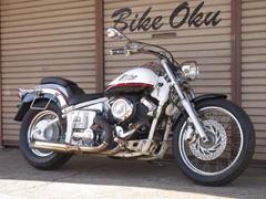 ワンオフマフラー ドラッグスターフルカスタム マフラーリメイクハート