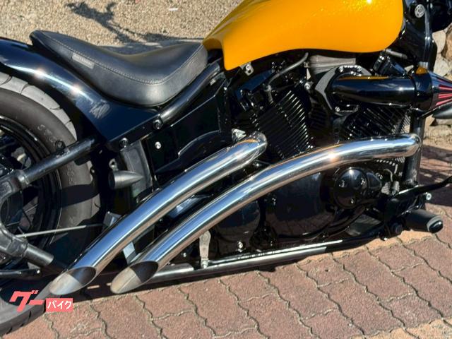 ヤマハ ドラッグスター400 ニューロッドブラック＆イエローフル