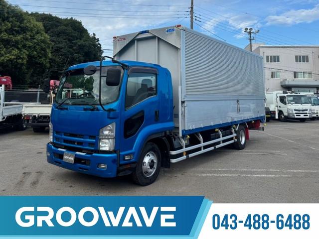 いすゞ フォワード アルミウイング ベッド付 日本フルハーフ リア観音