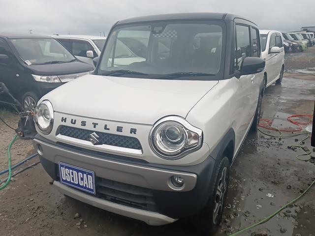 スズキ ハスラー X 《車検2年》白黒ツートンカラー スマートキー