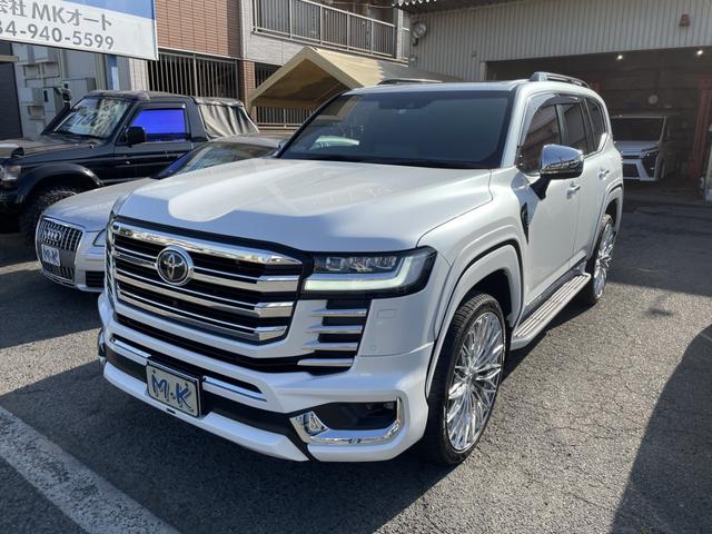 トヨタ ランドクルーザー ZX ディーゼルターボ モデリスタエアロ 黒