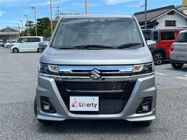 ワゴンRカスタムZ ハイブリッドZX 4km スチールシルバーメタリック