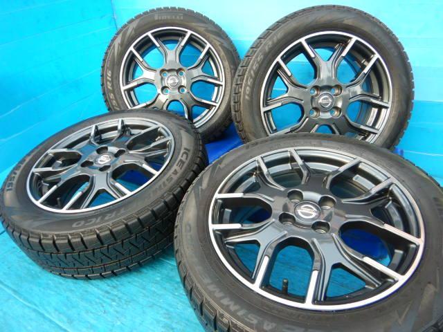 ノートニスモ純正16インチスタッドレスセット入庫しました！ ノート