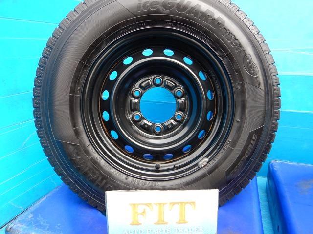 ハイエース純正スチールホイール15インチ＆バン用LTスタッドレス