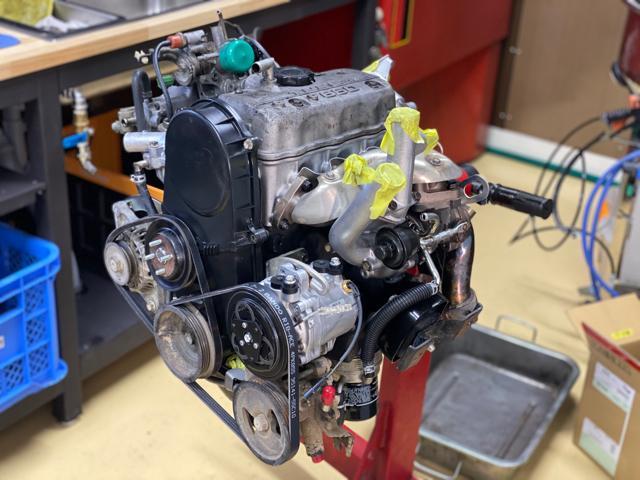 スズキ ジムニー エンジンオーバーホール F6A JA11 邑楽 大泉 太田