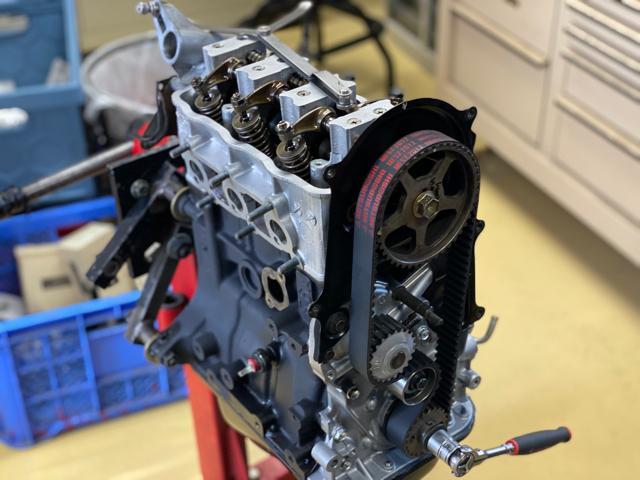 スズキ ジムニー JA11 エンジンオーバーホール 組み立て編 邑楽 大泉