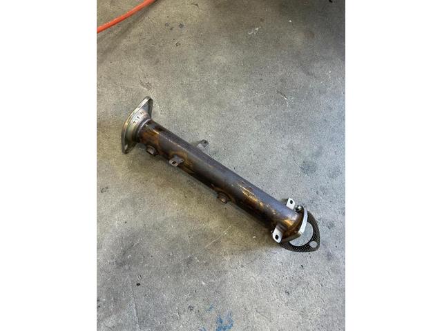 ホンダ シビック タイプR FD2 触媒ストレートパイプ 交換 取付