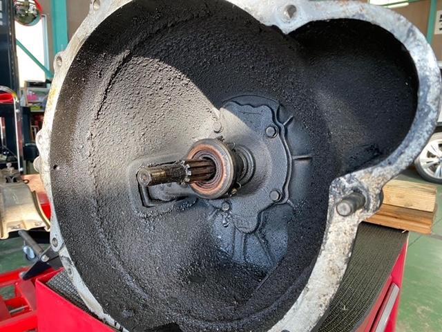 117クーペ レストア クラッチ交換作業 ミッション取付作業｜グーネット