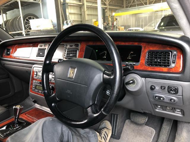 トヨタ センチュリー GZG50 純正ハンドル から 社外コンビネーション