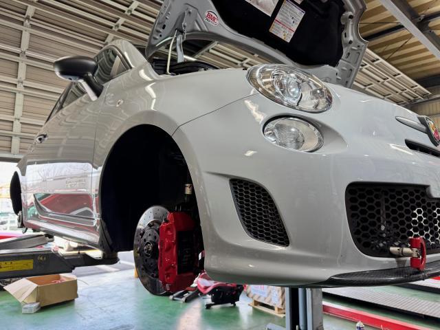 アバルト 595 純正サスペンション リフレッシュ KONIサス スポーツ