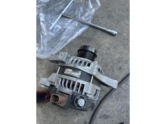 トヨタ ウィッシュ オルタネーター交換【岡山市東区 岡山市中区 岡山市