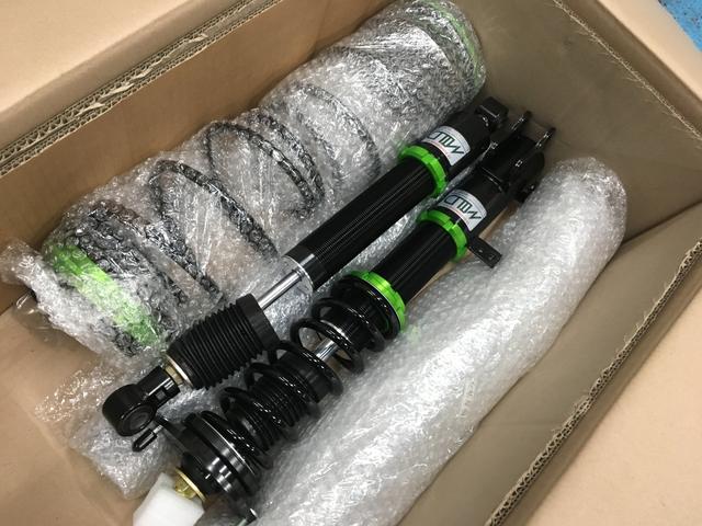 ダイハツ エッセ(L235S) 車高調交換【徳島の交換修理はハルカー