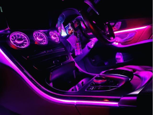 メルセデス・ベンツ W205 前期 Cクラス アンビエントライト 64色化