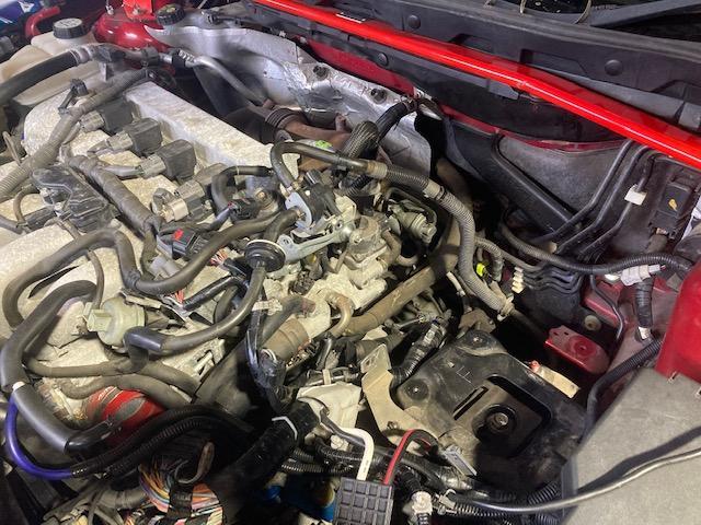 BL3FW マツダスピードアクセラ タービン交換 ビッグタービン