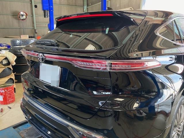 MXUA80 ハリアー テールランプ交換 社外テール取付け【広島市