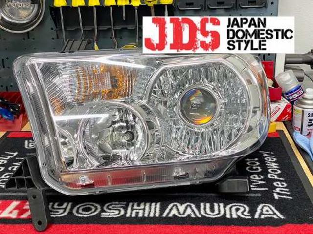 車検対応 ﾛｰﾋﾞｰﾑ】 タンドラ 純正ﾍｯﾄﾞﾗｲﾄ 日本仕様 左側通行用に加工