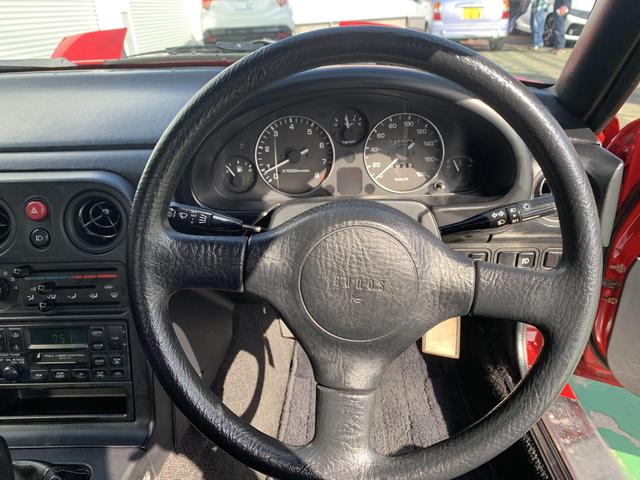 ユーノスロードスター ステアリング交換 ナルディ 唐津市 伊万里市