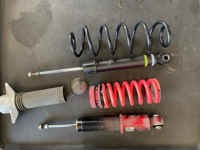 ﾄﾖﾀ 50ﾌﾟﾘｳｽ 車高調から純正ｻｽﾍﾟﾝｼｮﾝ 交換 三重県 四日市市 菰野町
