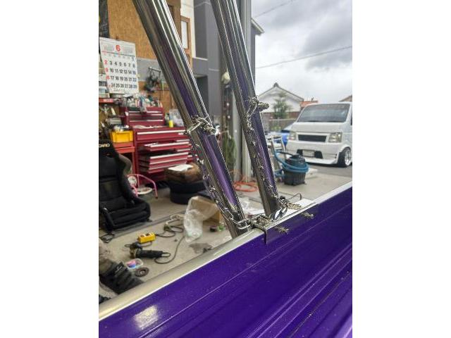 ハイゼットトラック マフラー ワンオフ ワンオフマフラー 竹槍 ショー