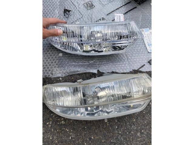 愛知県 春日井市 トヨタ セルシオ ヘッドライトレンズ交換 フロント