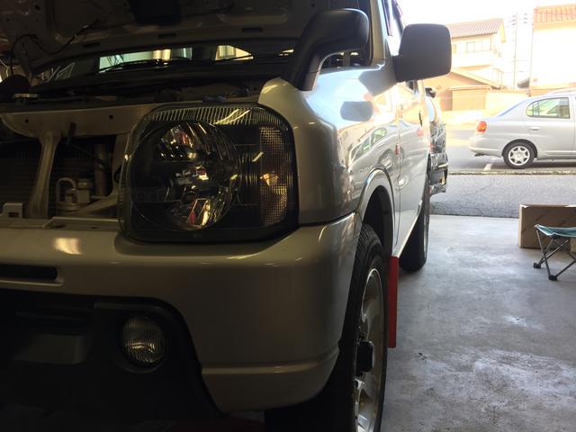 スズキ ジムニー JB23W ノックセンサー交換 【パーツ持込取付 タイヤ