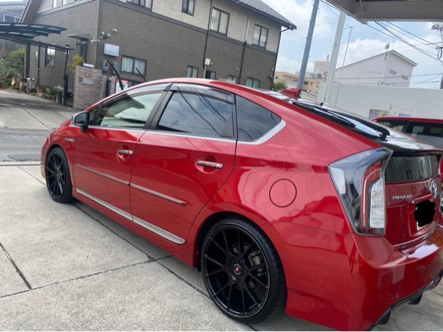 トヨタ 30プリウスホイール交換 ZVW30 SツーリングセレクションGs 岡山