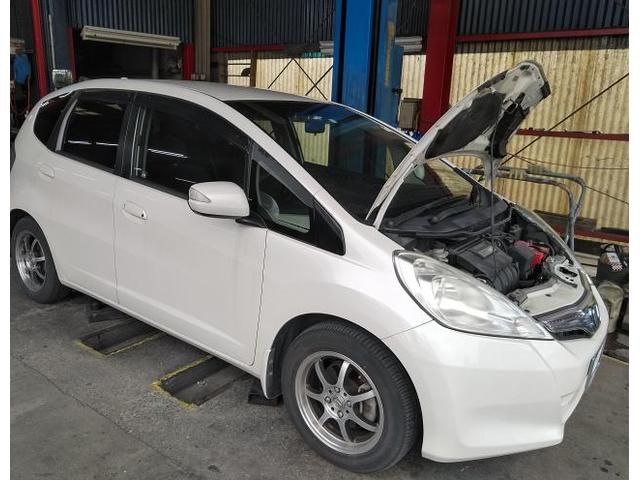 ホンダ、フィット、車検整備、熊本市北区清水亀井町、東区、中央区