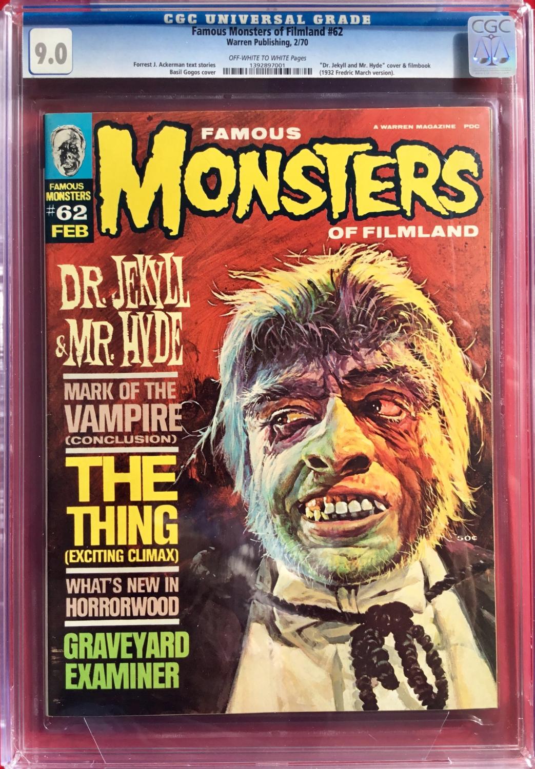Ackerman Famous Monster of Filmland 洋書 Ackerman Famous Monster