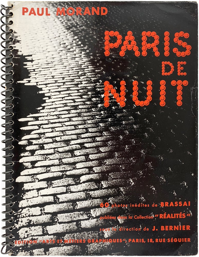 Paris de Nuit by BRASSAI and Paul Morand: (1933) | Harper's Books
