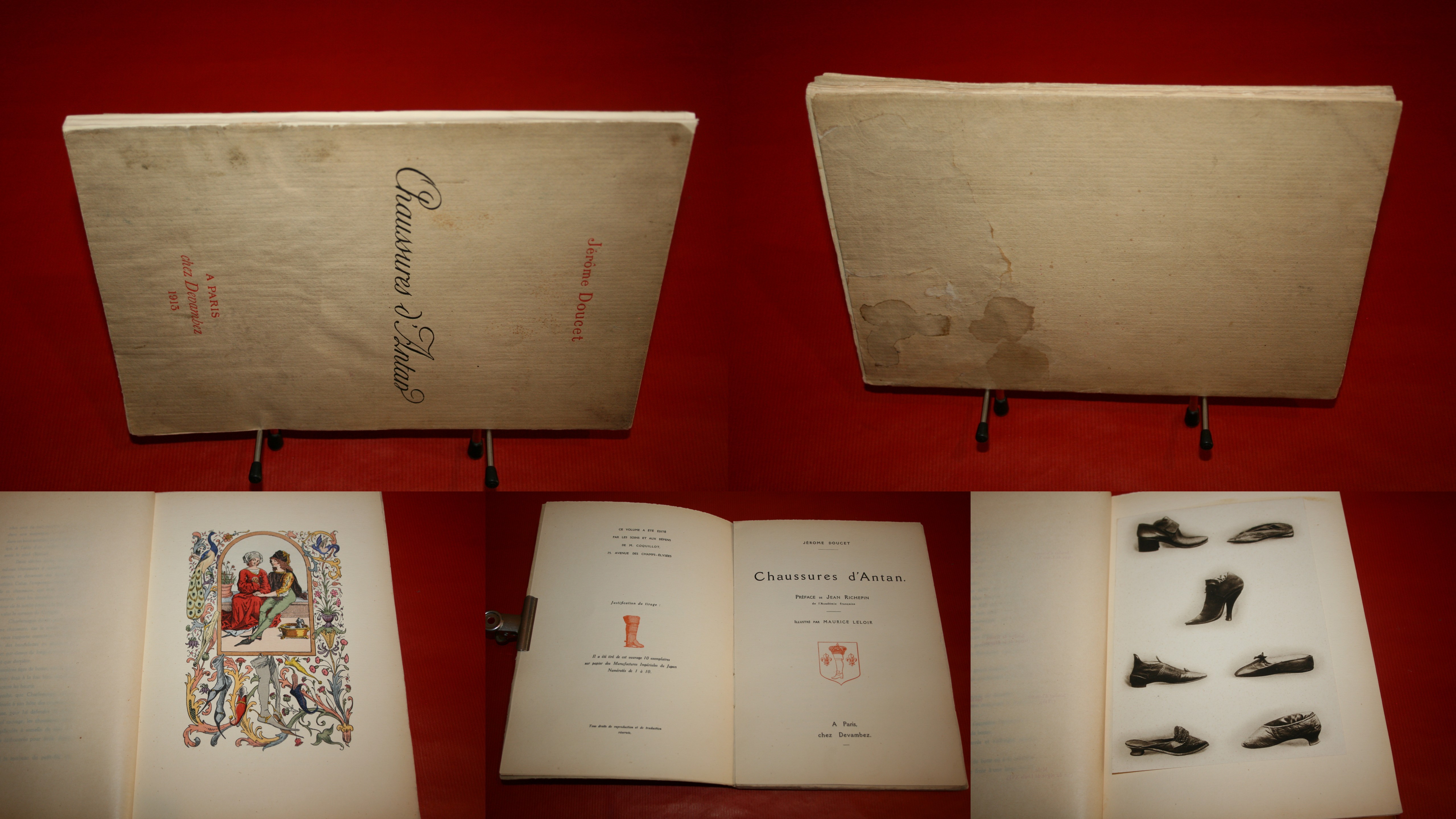Chaussures d'Antan. De Jérôme Doucet, illustré par Maurice Leloir