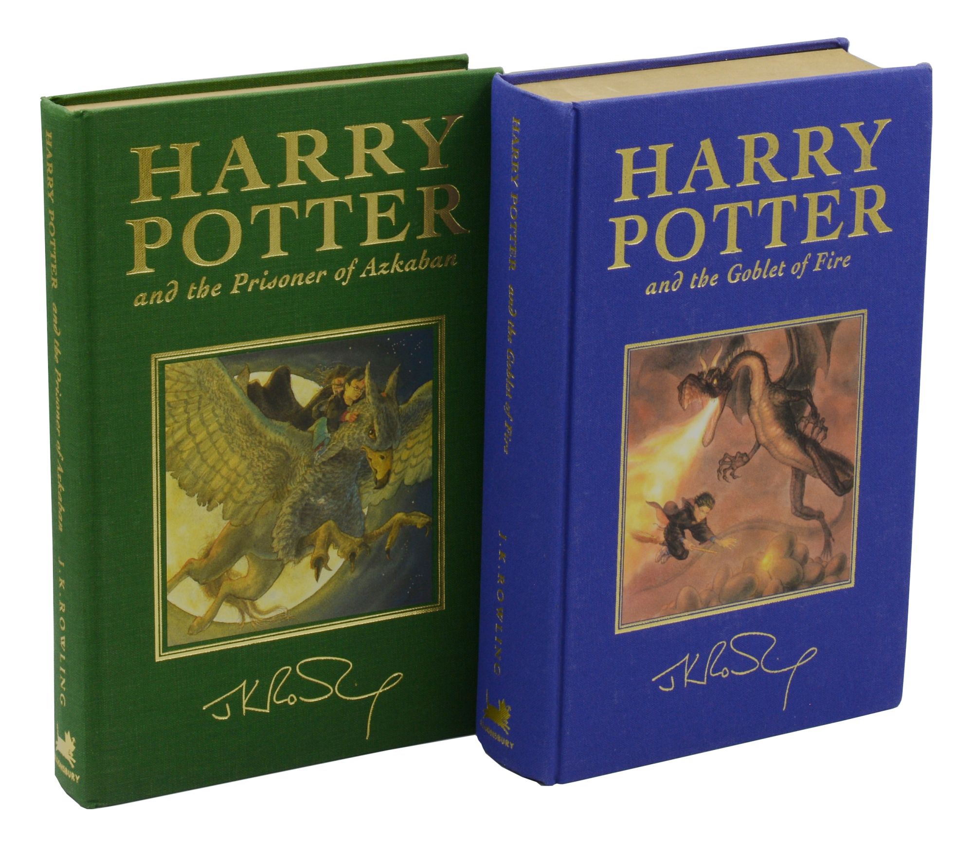 Harry Potter, complete set of the collector's deluxe editions
