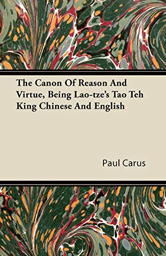 Canon Reason Virtue by Paul Carus - AbeBooks