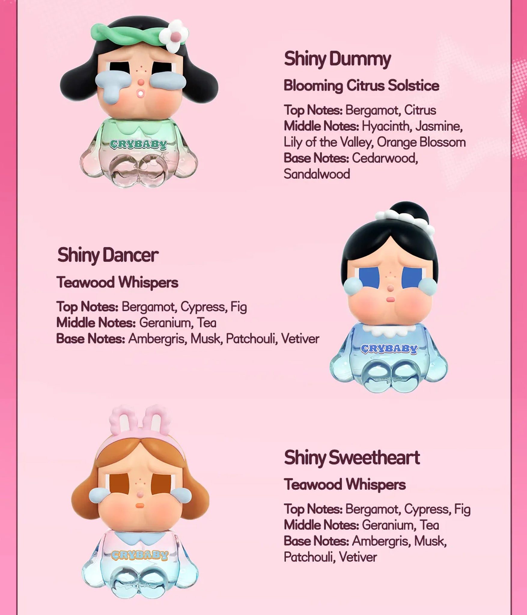 Crybaby - Shiny Shiny Series - Air Fragrance Spray Blind Box