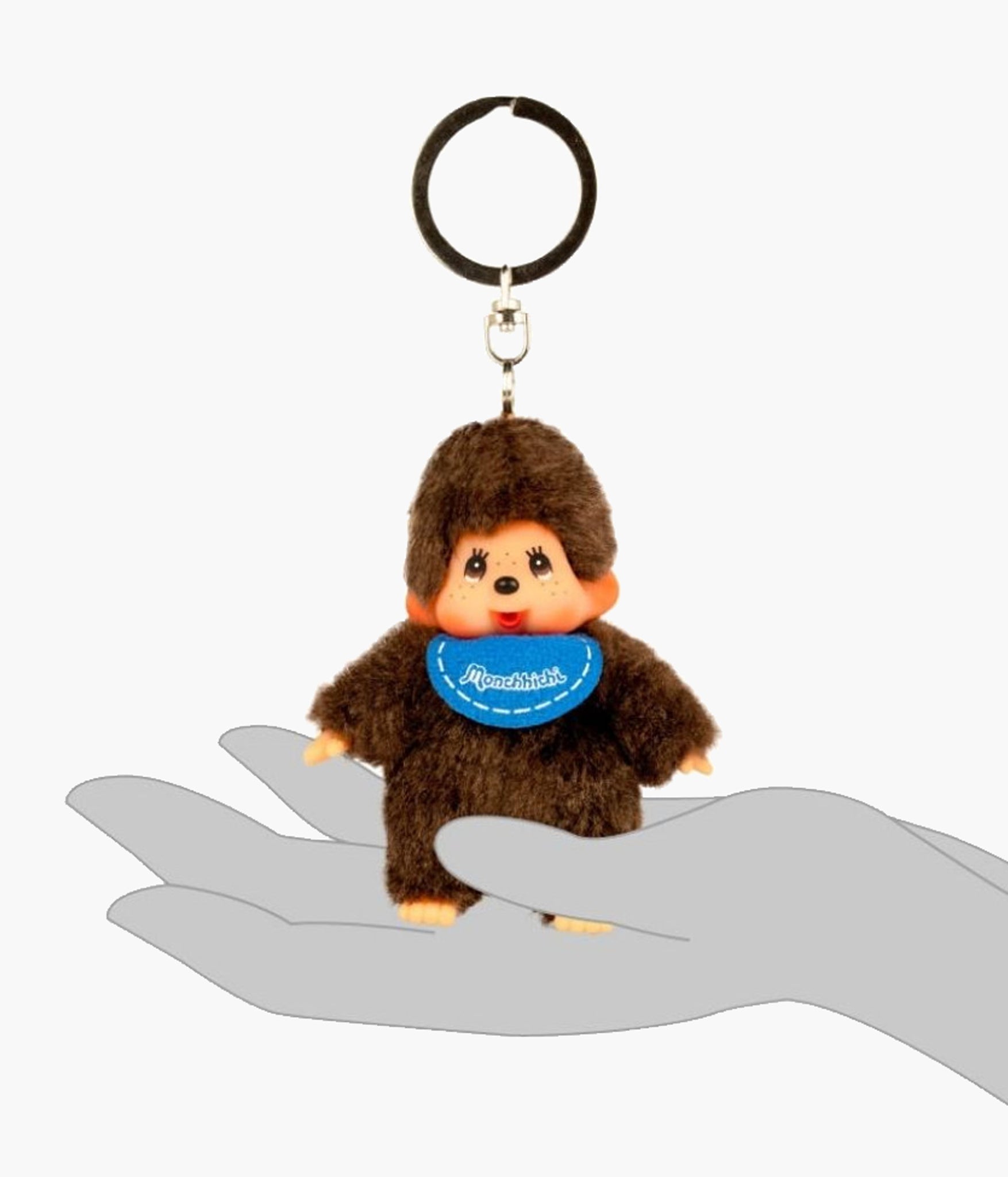 Monchhichi - Blue Boy - Classic Keychain – Pickaparty