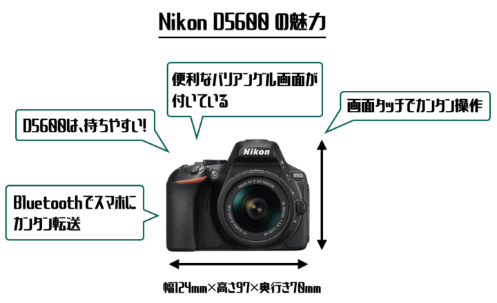 初心者でも綺麗に撮れる！】ニコンのD5600を実際に使ってみた