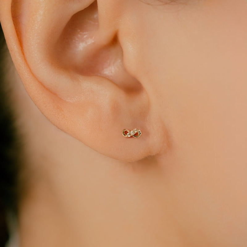 花*ん様 K10WG 天然ダイヤモンド 計0.37ct ピアス 刻印0.20×2 K10WG