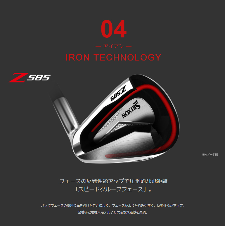 日本正規品】 DUNLOP(ダンロップ) スリクソン Z585 アイアンセット6本