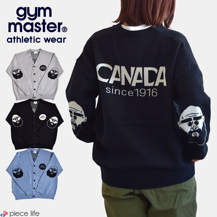 gym master】ジャガードニット ひじおじさん カーデ | PieceLife