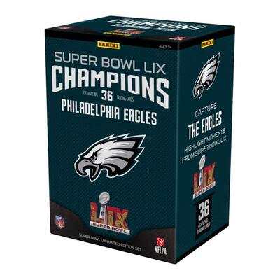 Philadelphia Eagles Super Bowl 59 Champions Panini NFL Set Multi