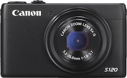 Canon PowerShot S120 12.1 Megapixel Digital Camera Black 8407B001