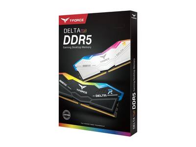 DDR5-6000 32GB(16G×2) Team T-FORCE RGB黒 DELTA RGB DDR5 DESKTOP